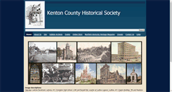 Desktop Screenshot of kentoncountyhistoricalsociety.org