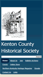 Mobile Screenshot of kentoncountyhistoricalsociety.org